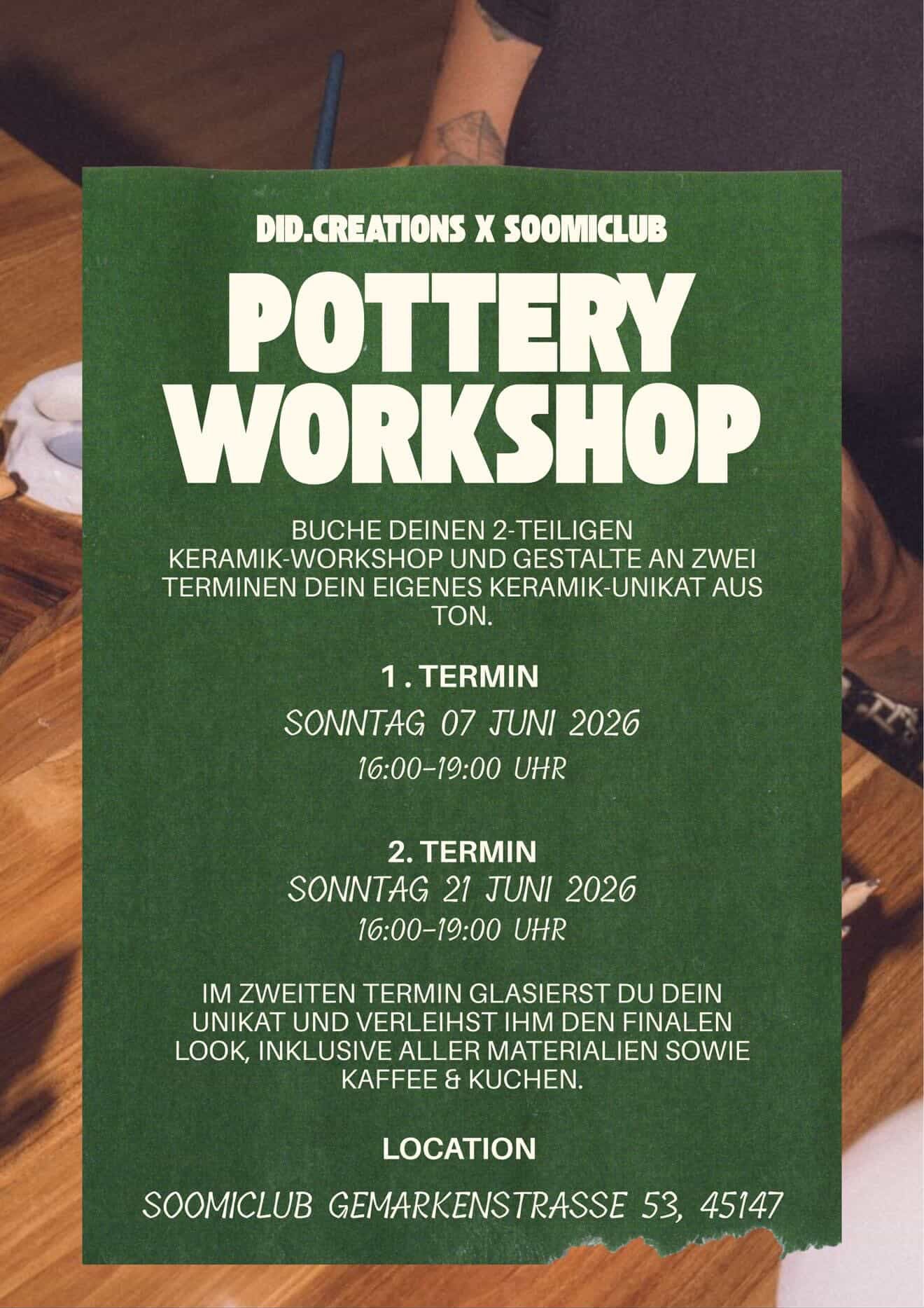pottery workshop im soomi club