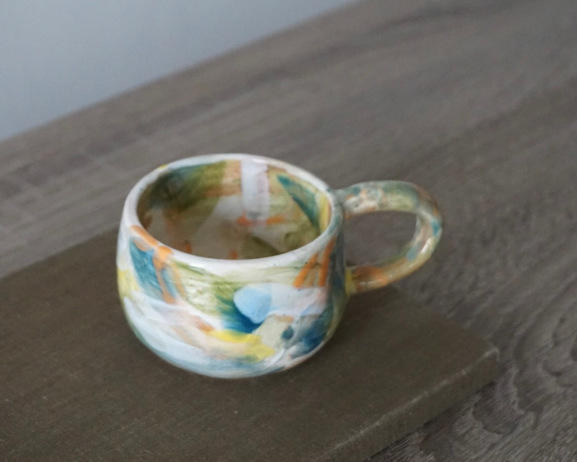 marble tasse (grün)